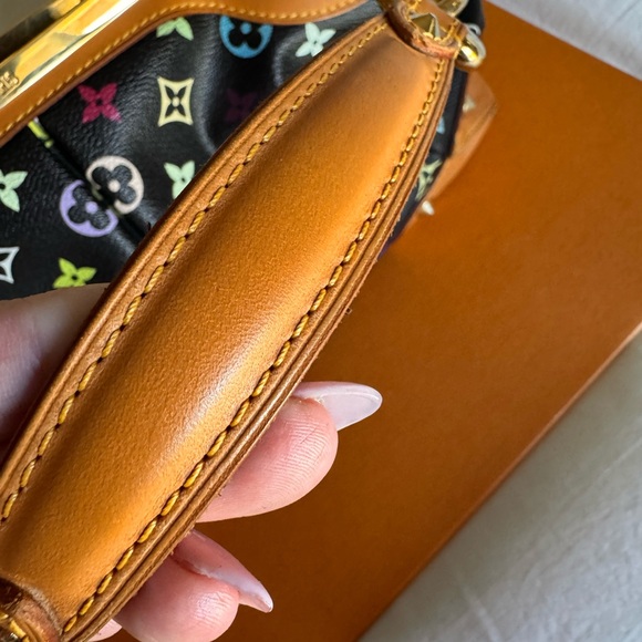 Louis Vuitton Multicolor Monogram Bag Judy Vintage Authentic - Picture 7 of 13